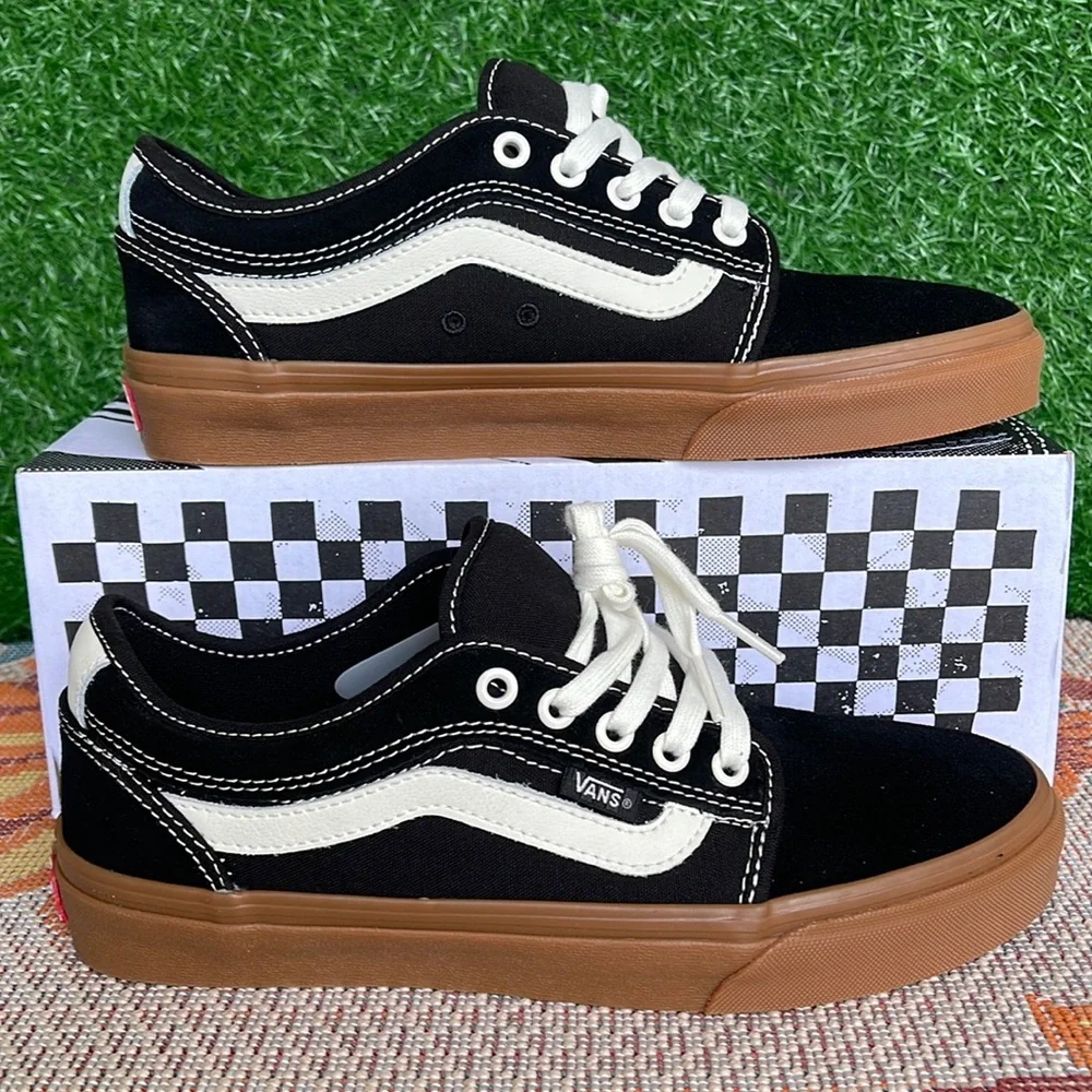 Vans Men’s Chukka Low Sid Black/Gum VN0A5KQZB9M Skate Sneakers